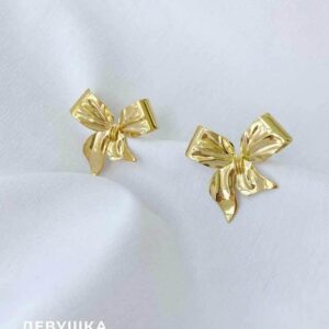 Сережки «Бантики»