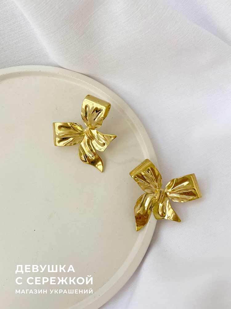 Сережки «Бантики» — изображение 8