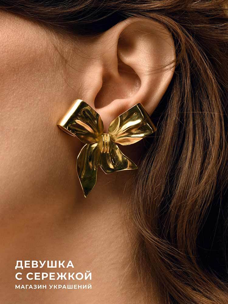 Сережки «Бантики» — изображение 13