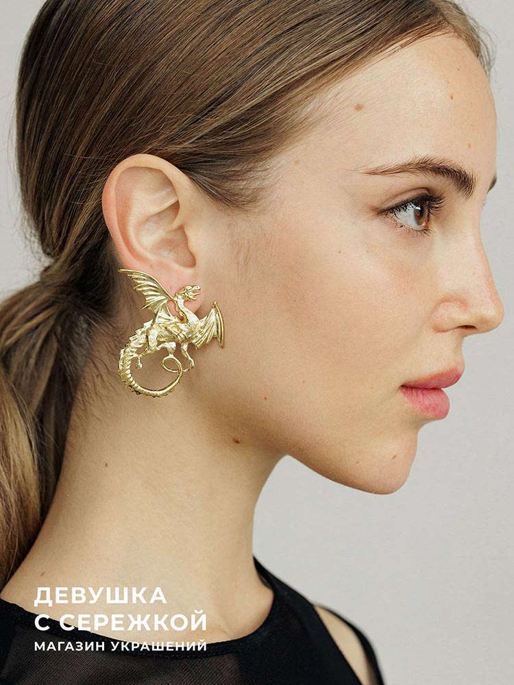 Сережки «Драконы» — изображение 7