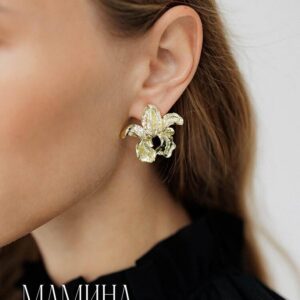 Сережки «Ирисы»