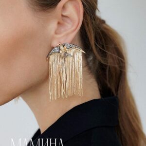 Сережки «Ласточки»