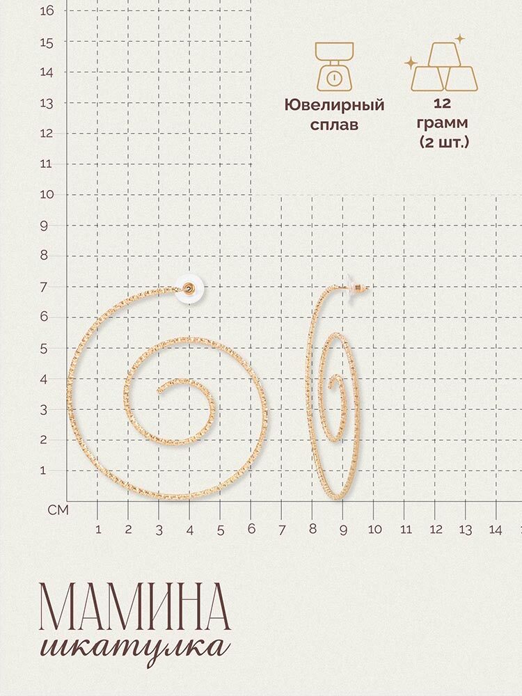 Сережки «Летисия» — изображение 3
