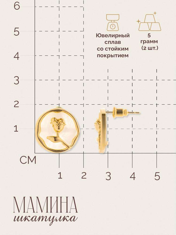 Сережки «Кристен» — изображение 3