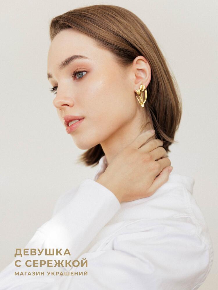 Сережки «Весенние тюльпаны» — изображение 7