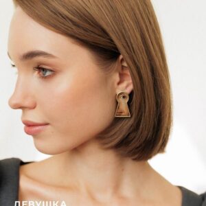 Сережки «Его тайна»